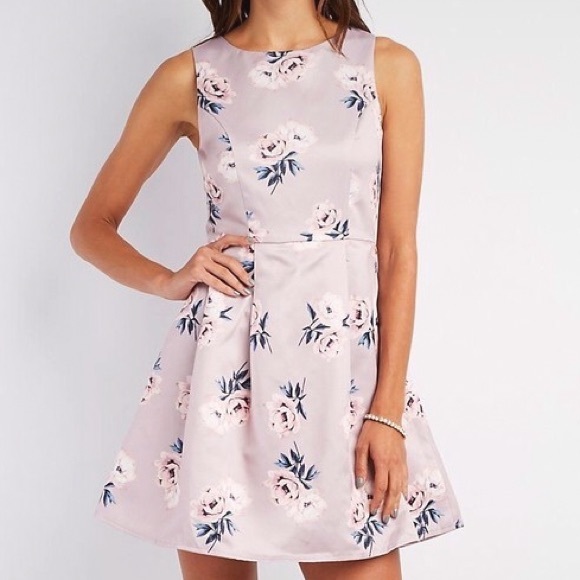 pleated skater dress